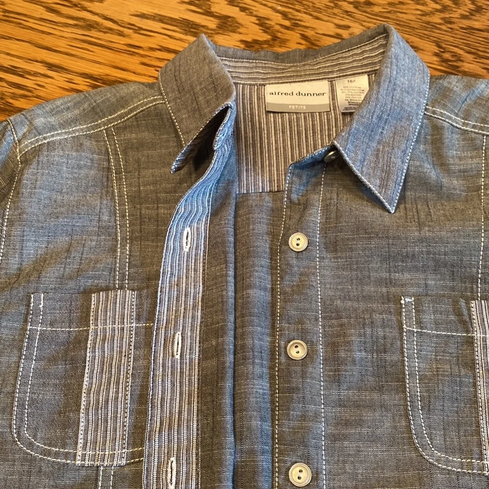 Quality Alfred Dunner Top Size 16P - Picture 5 of 11